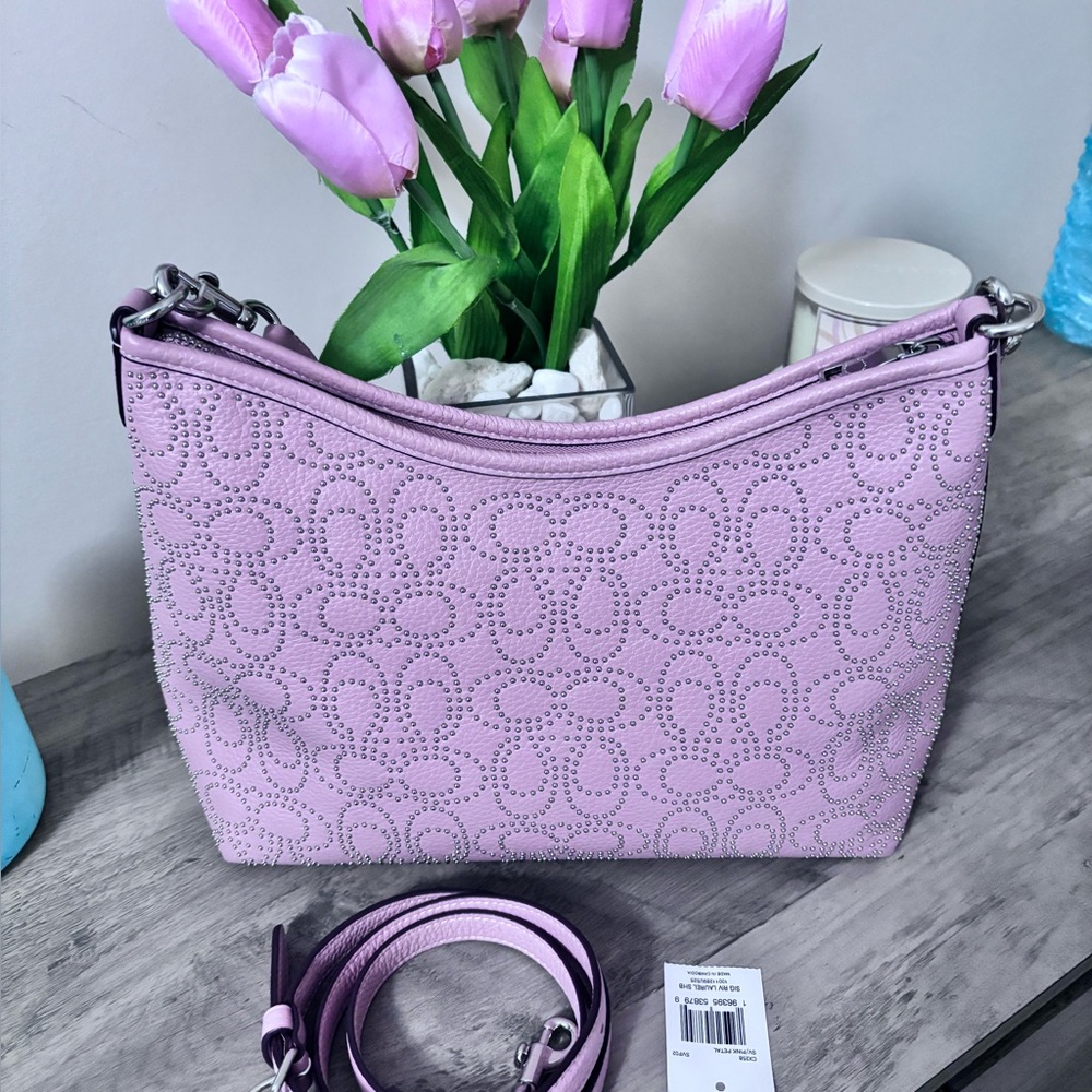 Coach Laurel Rivet Shoulder Bag NEW